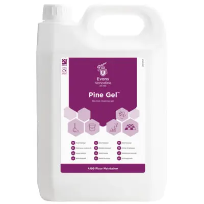 Neutral Cleaning Foor Gel with a fresh, pine fragrance. Order Code: A199EEV2