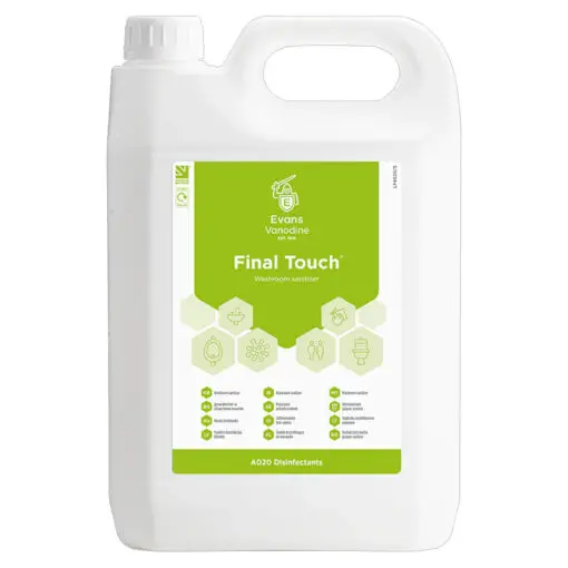 Evans FINAL TOUCH Washroom Sanitiser 5 litre