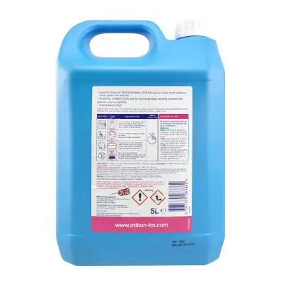 The solution kills 99.9% of germs, including bacteria, fungi, and viruses