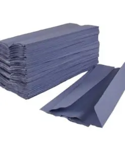 C Fold Blue Paper Hand Towels 1ply Box 2520