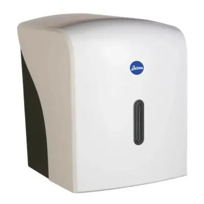 1126, Halo Centrefeed Dispenser Plastic from Desna Products for Blue Roll and White Roll
