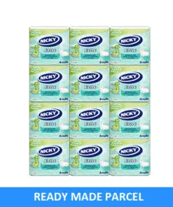 Nicky Elite 3ply Toilet Rolls with Balm Ready Made Parcel