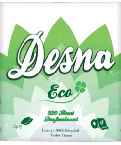 320 Sheet Toilet Rolls Desna Eco 2ply White LR 1036