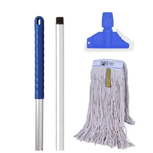 Blue Kentucky Mop Set