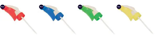 Colour code your workplace with our trigger spray bottles