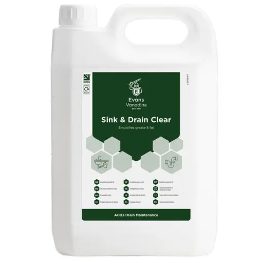 Evans SINK DRAIN CLEAR – 5 litre