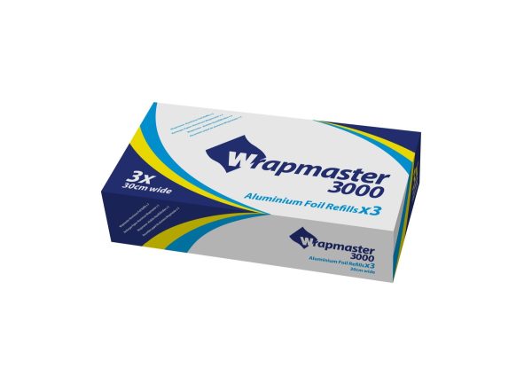 Wrapmaster Caterfoil 300mm x 90m - Box of 3 refill
