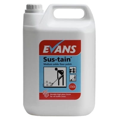 Evans - Sus-Tain Floor Polish - 5 litre