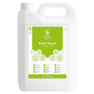 Evans FINAL TOUCH Washroom Sanitiser 5 litre