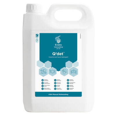 Evans Q DET Washing Up Liquid 5 litre