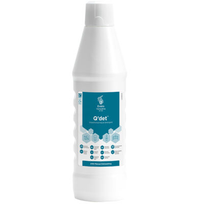Evans Q DET Washing Up Liquid 6 x 1 litre