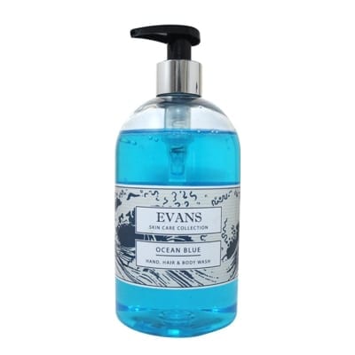 Evans - OCEAN BLUE Hand Wash - 500ml scented