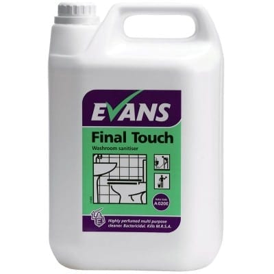 Evans - FINAL TOUCH Washroom Sanitiser - 5 litre