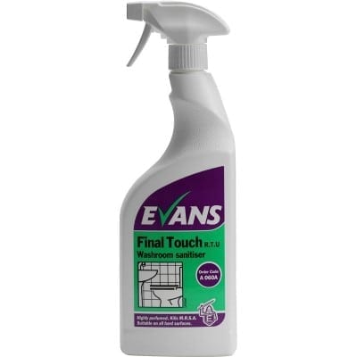 Evans - Final Touch Washroom Sanitiser 750ml - 6 x 750ml