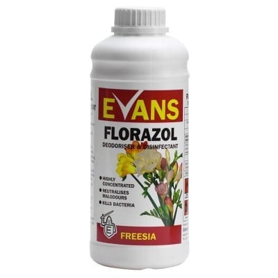 Evans - FLORAZOL Concentrated Deodoriser Freesia - 1 litre