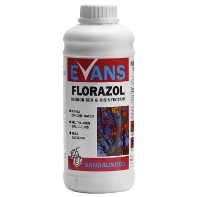 Evans - FLORAZOL Concentrated Deodoriser Sandalwood - 1 litre
