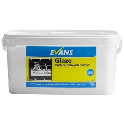 Evans - GLAZE Machine Dishwashing Powder - 5kg