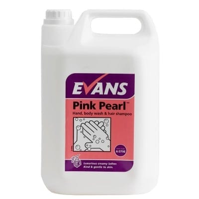 Evans - PINK PEARL Hair & Body Wash - 5 litre