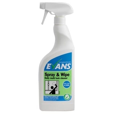 Evans - SPRAY & WIPE Multi Task - 6 x 750ml Trigger Spray
