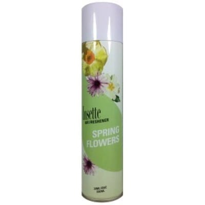 Insette Air Freshener 330ml - Spring Flowers - Pallet 12 Packs