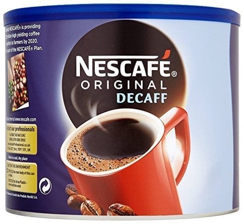 Nescafe Original Decaff Coffee - Tin 500g