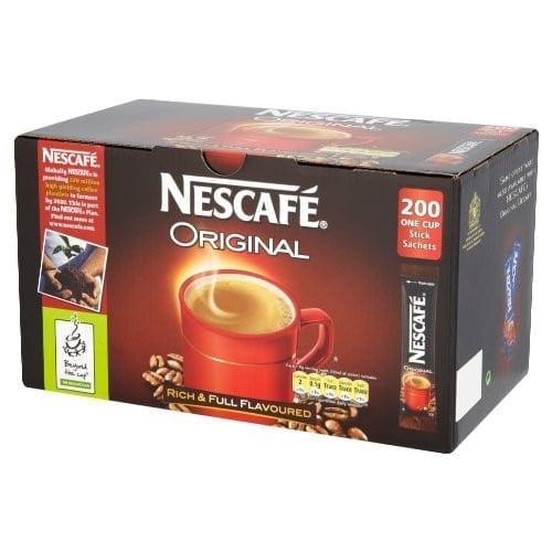 Nescafe Original Coffee Sticks - Box 200