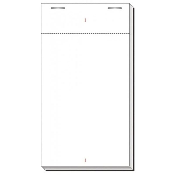 Loorolls.com Restaurant Pad - Duplicate with tear out, 95 x 165mm