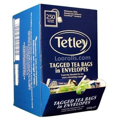 Tetley Enveloped Tea Bags from Loorolls.com