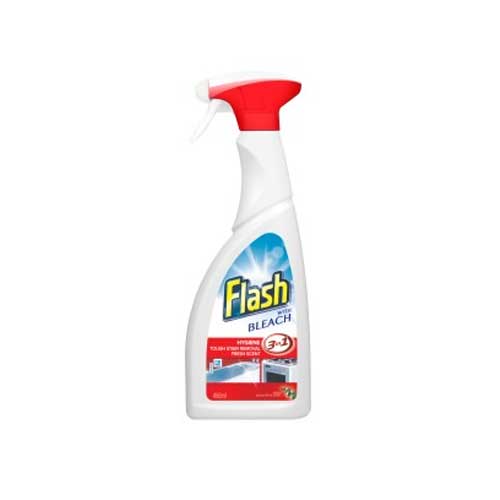 Flash Spray With Bleach 450ml x10 pack from Loorolls.com