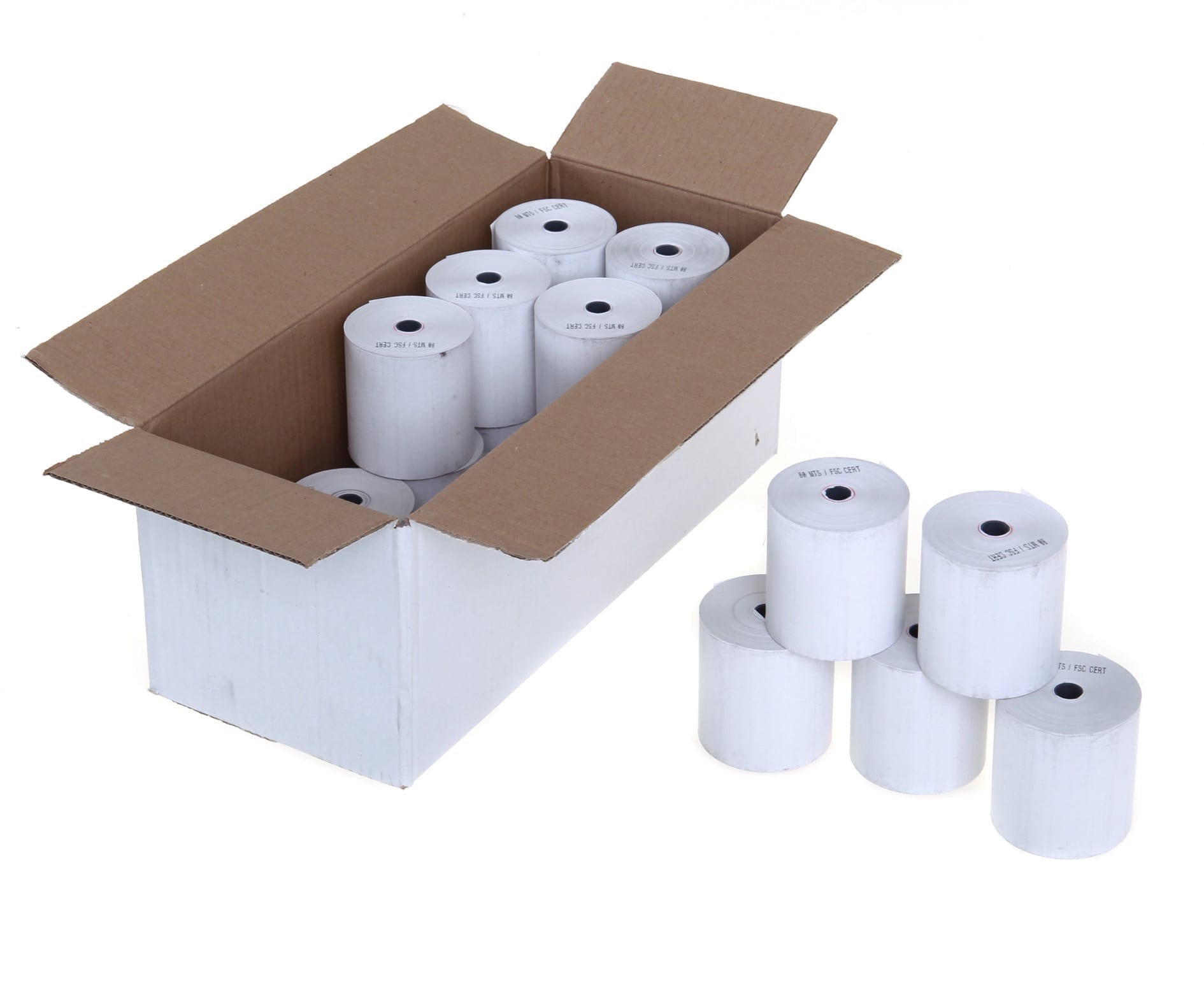 Thermal Till Rolls 57mm x 40mm x 12.7mm 20 Rolls per box