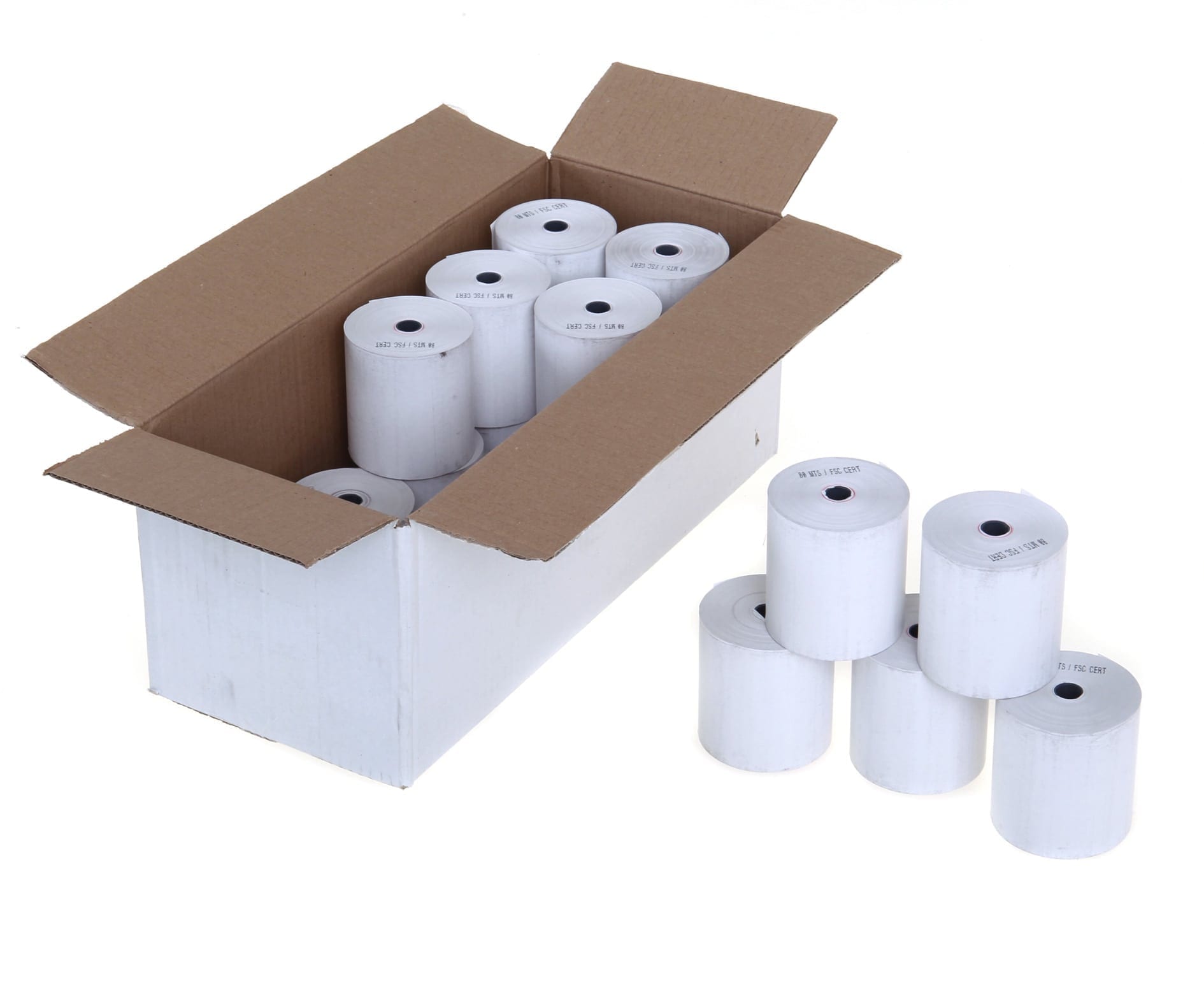 Credit Card/PDQ Rolls 57mm x 57mm x 12.7mm 20 Rolls