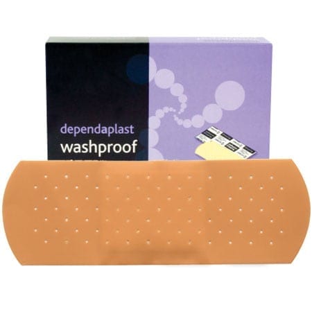 Dependaplast Washproof Plasters 7.5cm x 2.5cm