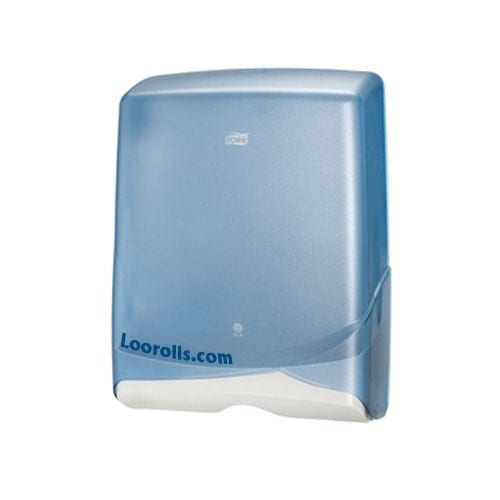 Tork | Lotus Z Fold Paper Hand Towel Dispenser Blue | Loorolls.com