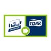 tork lotus brand enmotion white roll towels