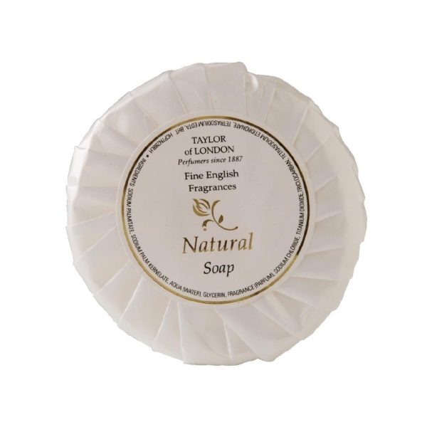 Natural Tissue Pleat Soap - 25g (Pack 100)