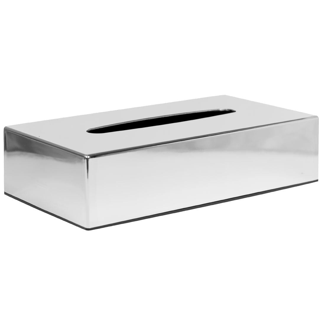 Chrome Rectangle Facial Tissue Dispenser