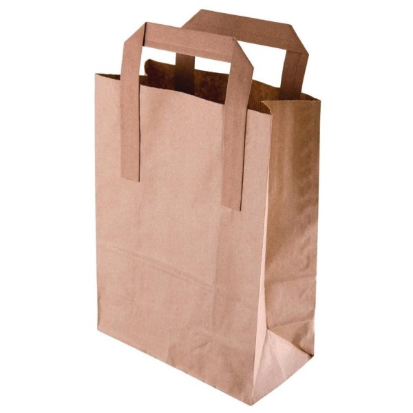 Recycled Brown Paper Bag Large (Pack 250)-0