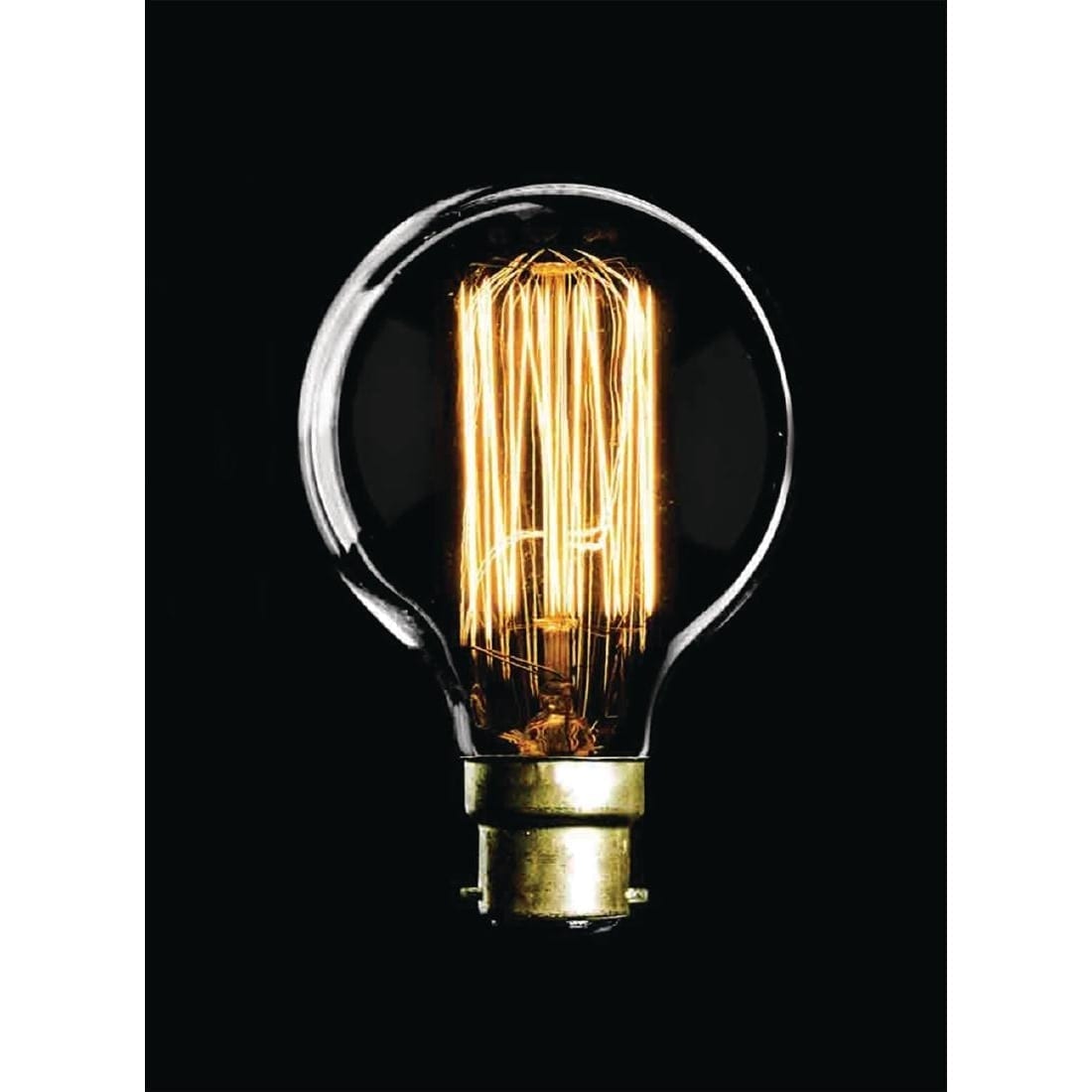 Crystalite Antique Squirrel Cage G80 BC 60watt Decorative Lamp-0