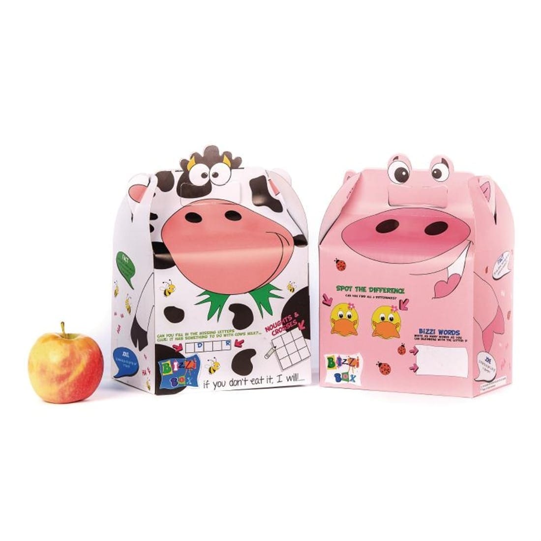 Crafti's Childrens Bizzi Boxes Assorted Farm Cow & Pig (Case 200)-0