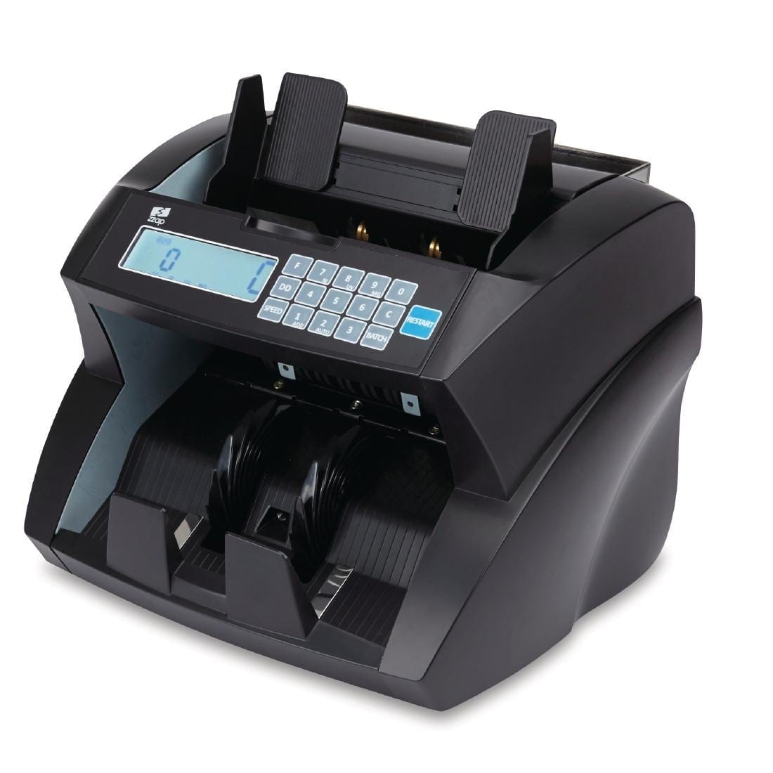 Zzap Banknote Counter 1900notes/min Counterfeit Detection