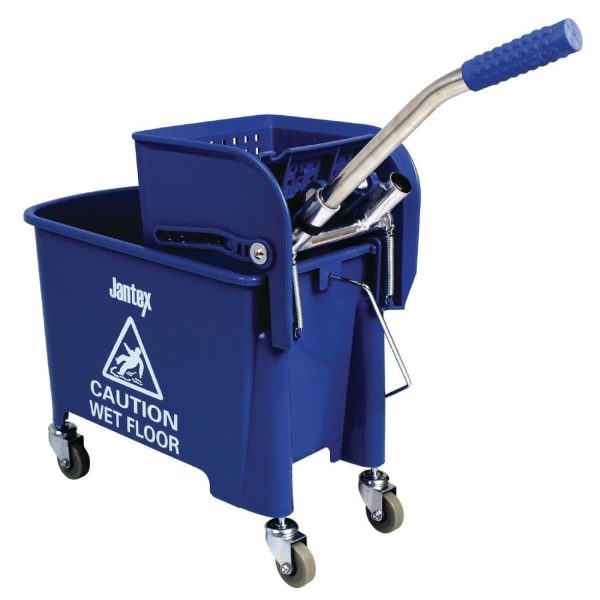 Mop Bucket & Wringer Blue - 20Ltr