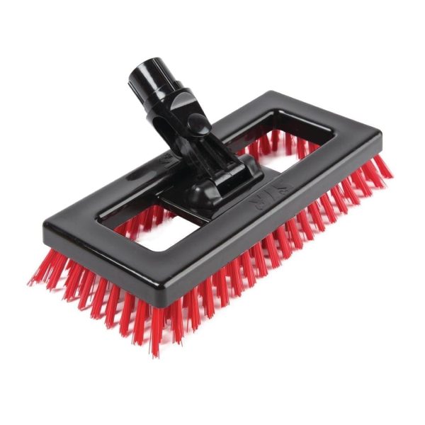 Scot Young Deck Scrubber - Red