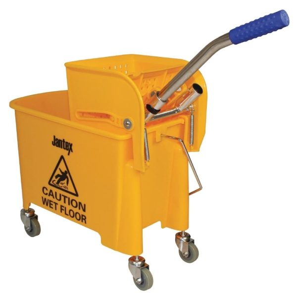 Mop Wringer & Bucket Yellow - 20Ltr
