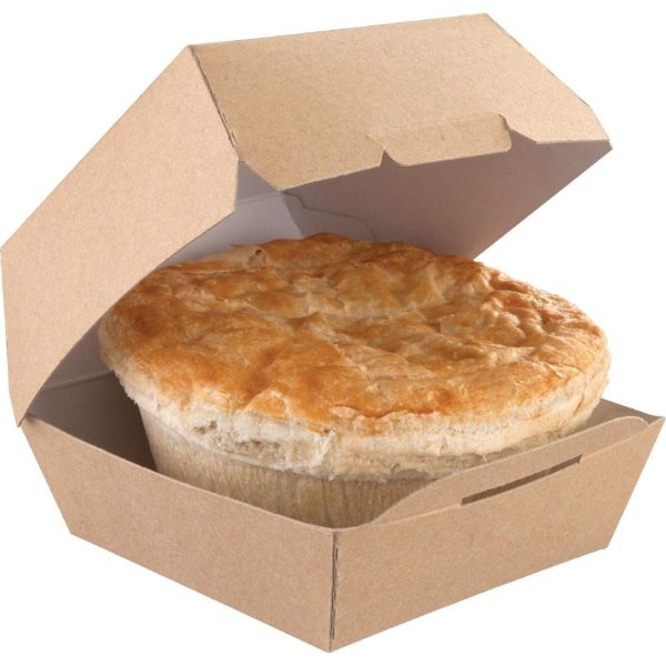 Kraft Natural Burger Boxes Standard (Case 250)