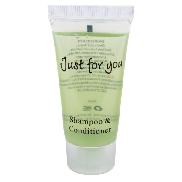 Just for You Shampoo & Conditioner - 20ml (100 Tubes)