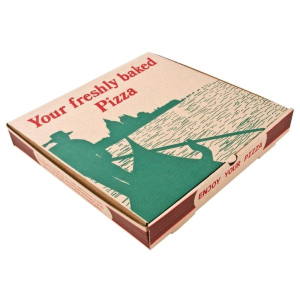 Pizza Box Gondola Design - 12" (Box 100)-0