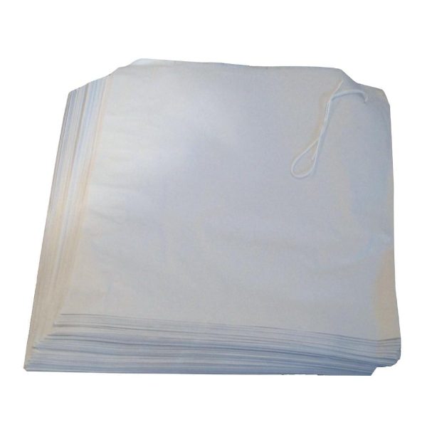 White Paper Bags - 180x175mm (Pack 1000)-0