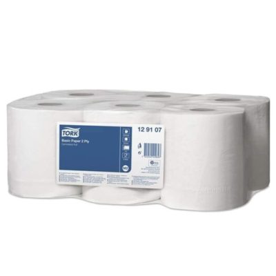 Tork M2 Centrefeed Rolls White – Pack of 6