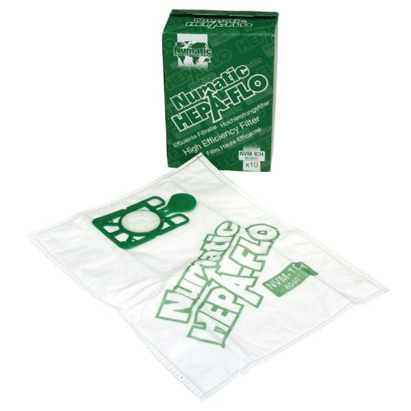 Numatic Spare Hoover Bags for Basil/Henry/James - Pack 10
