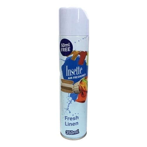 Insette Air Freshener 330ml - Fresh Linen - 12 Pack-0